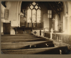 Bobbingworth Church Interior 1940s 