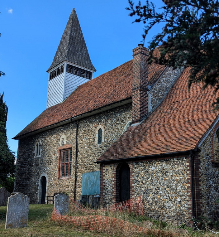 Wakes Colne Church from south east 13 September 2024 Copyright: William George