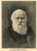 Charles Robert Darwin 1809 to 1882 Newspaper Clipping Portrait 