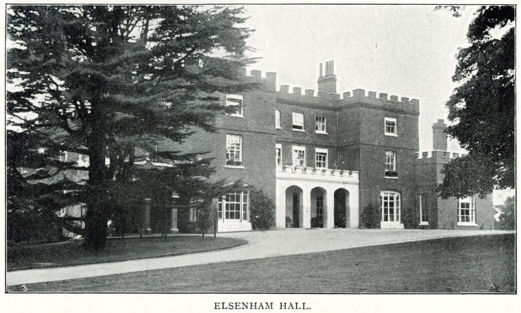 Elsenham Hall Country Seat 1897 Copyright: William George