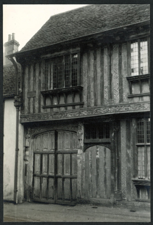 Coggeshall Paycockes Entrance 1955 Photograph Album Copyright: Photograph Album