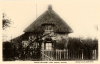 Canvey Island Dutch Cottage 1618 Black and White  Post Card