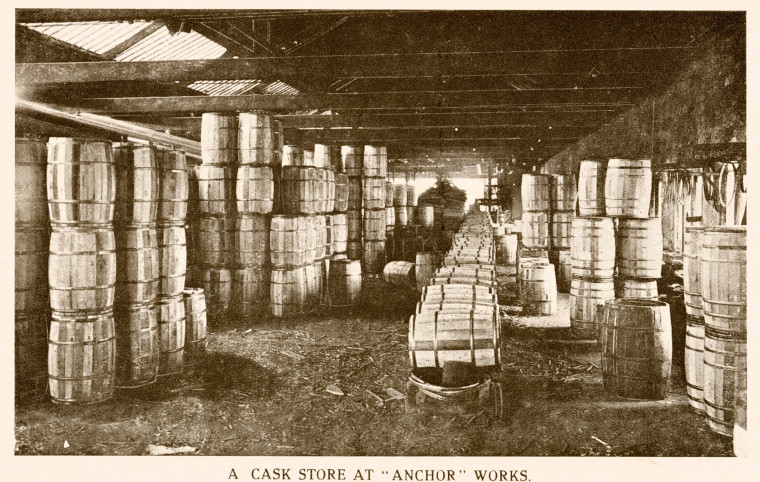 Grays Anchor Brand Chalk Quarry Cask Store Copyright: Anchor Brand Portland Cement Booklet