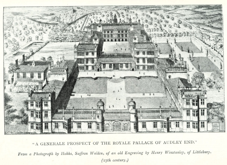 Audley End Henry Winstanley Engraving Copyright: William George