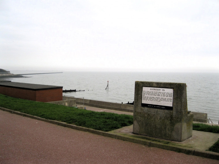 Dovercourt Spa photograph showing site Copyright: William George