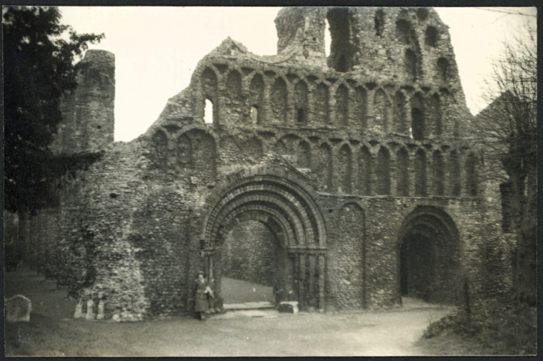 Colchester St Botolph Priory West Front 1955 Photograph Album Copyright: Photograph Album