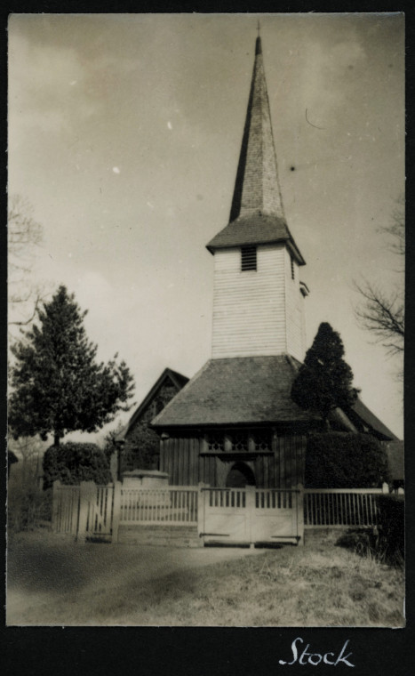 Stock Church Tower Photograph Album 1955 Copyright: Photograph Album