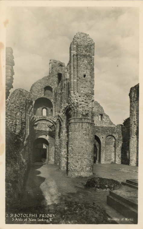 Colchester St Botolph Priory Ruins Post Card Copyright: William George