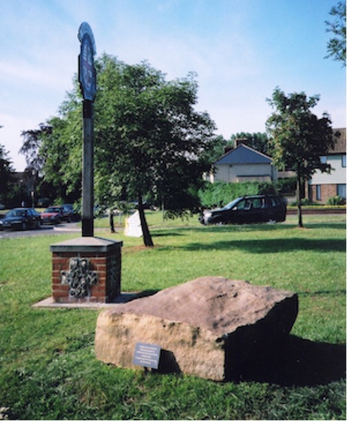 Stansted Airport Stone (Takeley) Copyright: Gerald Lucy