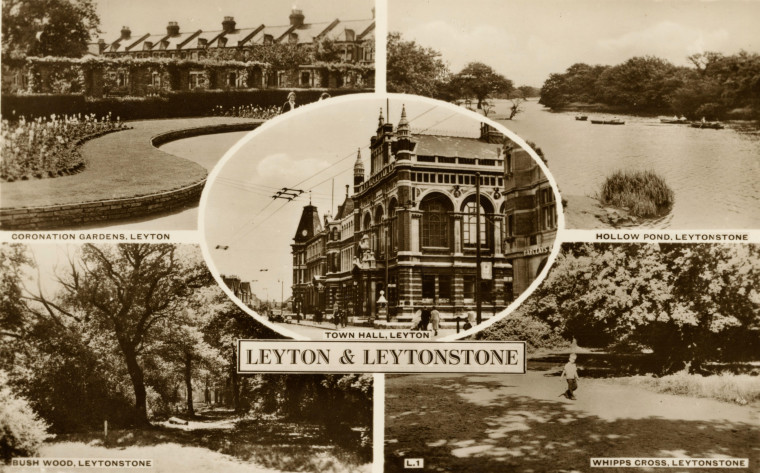 Leyton and Leytonstone Post Card Copyright: William George