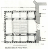 Blackmore Church Plan of Tower Godman 1905 