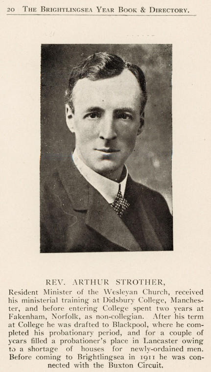 Reverend A Strother Brightlingsea Year Book Copyright: Brightlingsea Year Book