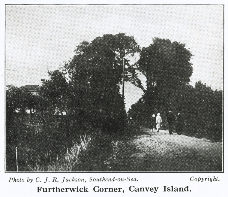 Canvey Furtherwick Corner Captivating Canvey 1930 Copyright: C J R Jackson