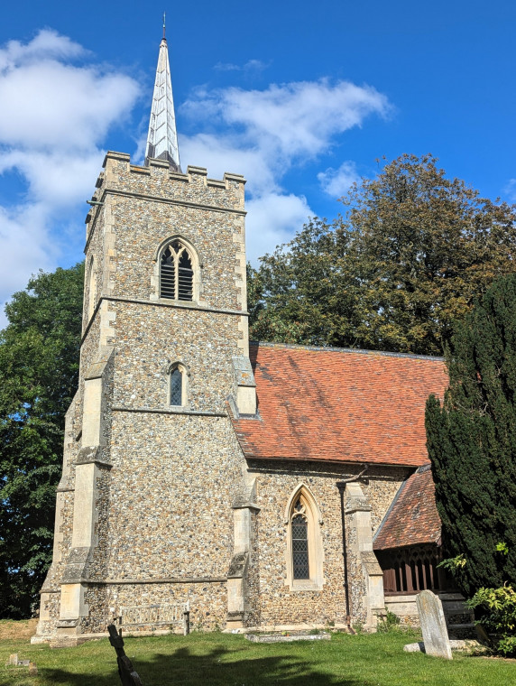 Abbess Roding Church West Tower 17th September 2024 Copyright: William George