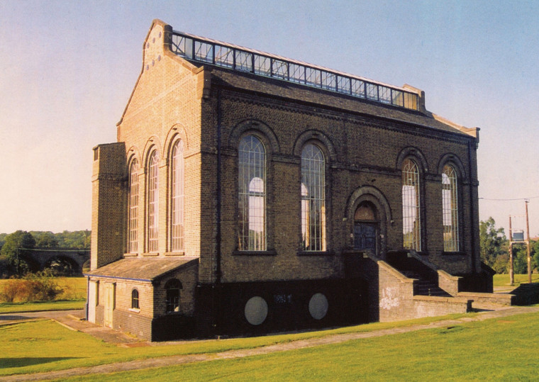 North Stifford 1928 Pumping Station Davy Down Copyright: Thurrock Museum Postcard