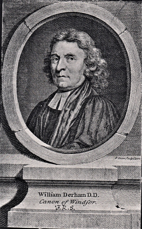 William Derham 1657 to 1735 clergyman scientist Copyright: William George