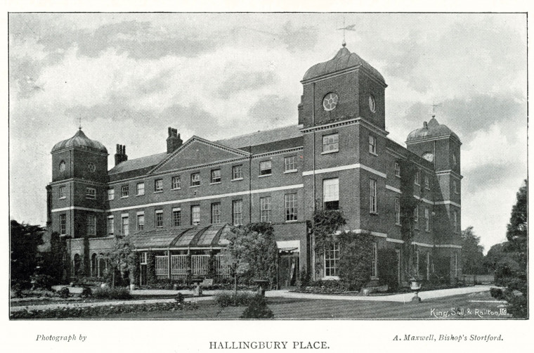 Hallingbury Place Country Seat 1897 Copyright: William George