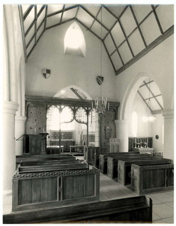 Quendon Church St Simon and St Jude Interior Copyright: John F P Blake