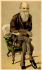 Charles Darwin Cartoon Image