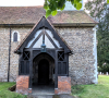 Wakes Colne Church north porch 13 September 2024