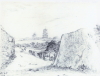 Newport Leper Stone Pencil Sketch 1816 Copy 