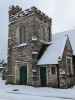 Barking Rippleside Cemetery Snow Scene 1 