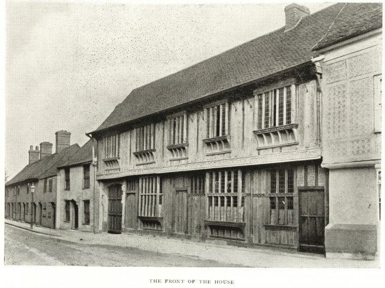 Paycockes Coggeshall Front of House 1920 Copyright: Photograph