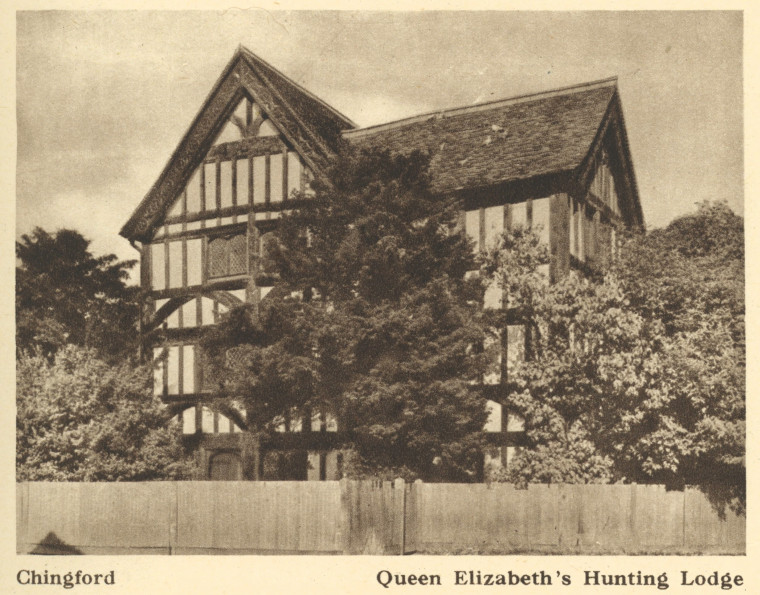 Chingford Hunting Lodge Arthur Mee Essex 1942 Copyright: Arthur Mee 1942