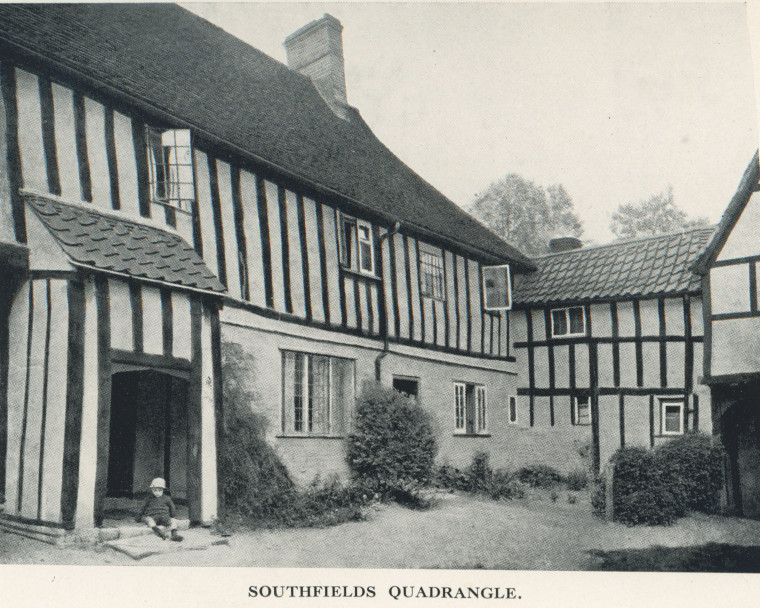 Dedham Southfields Quadrangle 1937 Copyright: William George