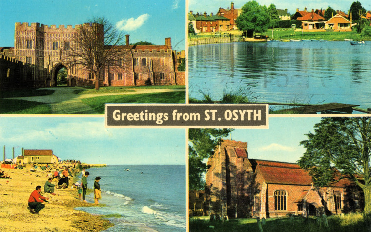 St Osyth Post Card Greetings Copyright: William George