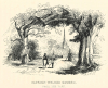 Saffron Walden from the Park J Player Sketches 1845