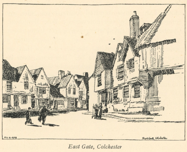 Colchester East Gate Bax 1939 Copyright: F L Griggs