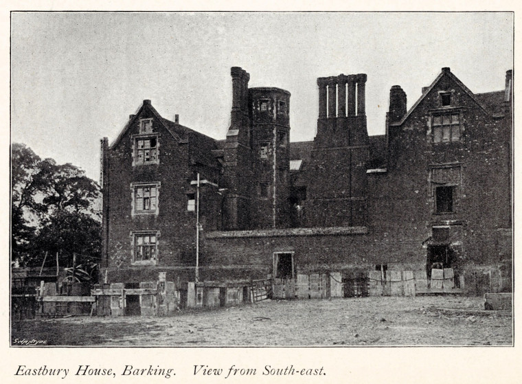 Barking Eastbury House from south east Godman 1905 Copyright: W Wonnacott