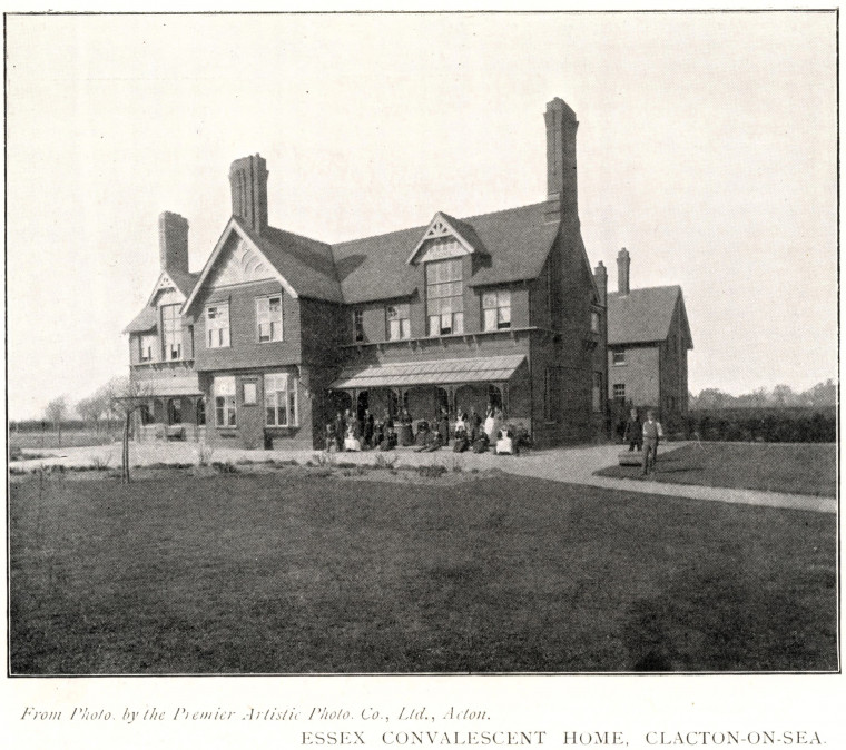 Clacton Essex Convalescent Home photographic view Copyright: Premier Artistic Photo Co