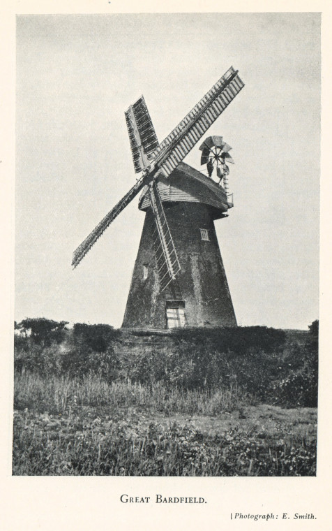 Great Bardfield Windmill D Smith 1932 Copyright: E Smith