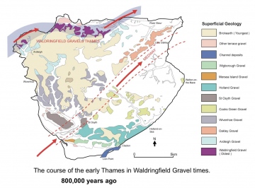 Tendring district in Waldringfield Gravel times. Copyright: Essex County Council/Tendring District Council