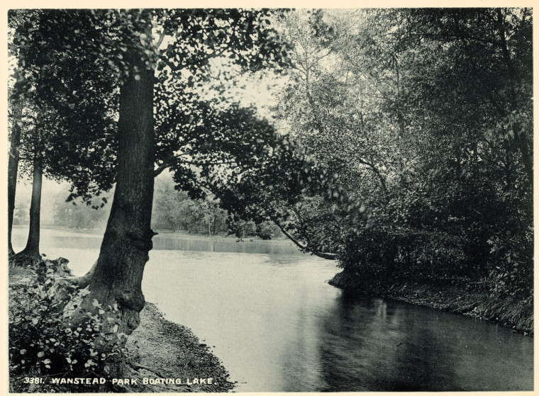 Wanstead Park Boating Lake 1900 Copyright: William George