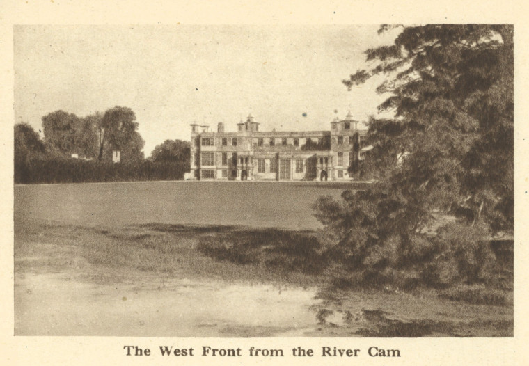 Audley End West Face Arthur Mee 1942 Copyright: Arthur Mee 1942