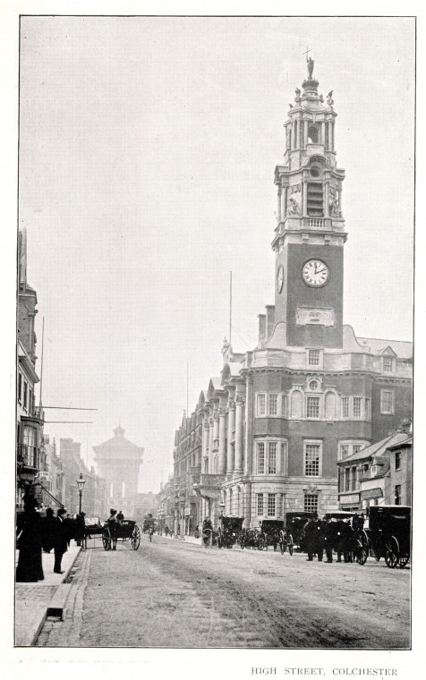 Colchester High Street photographic view Copyright: Sands and Sons 32 Views of Clacton