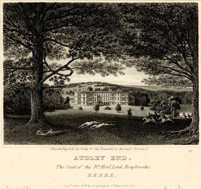 Audley End Excursions through Essex 1819 Copyright: William George