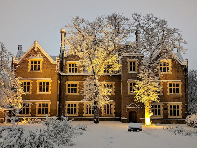 Barking Eastbury House in the snow 4 Copyright: William George