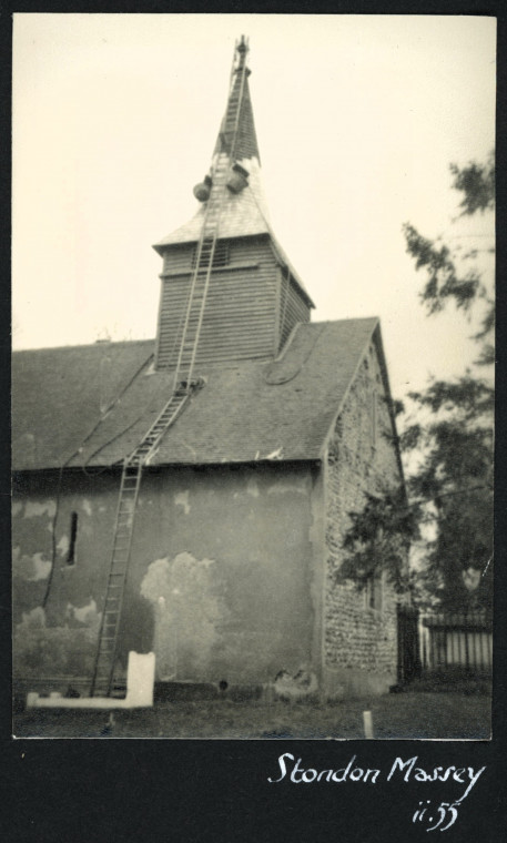 Stondon Masey Church Tower Photograph Album 1955 Copyright: Photograph Album