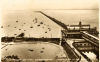 Southend Boating Lake and Pier Post Card