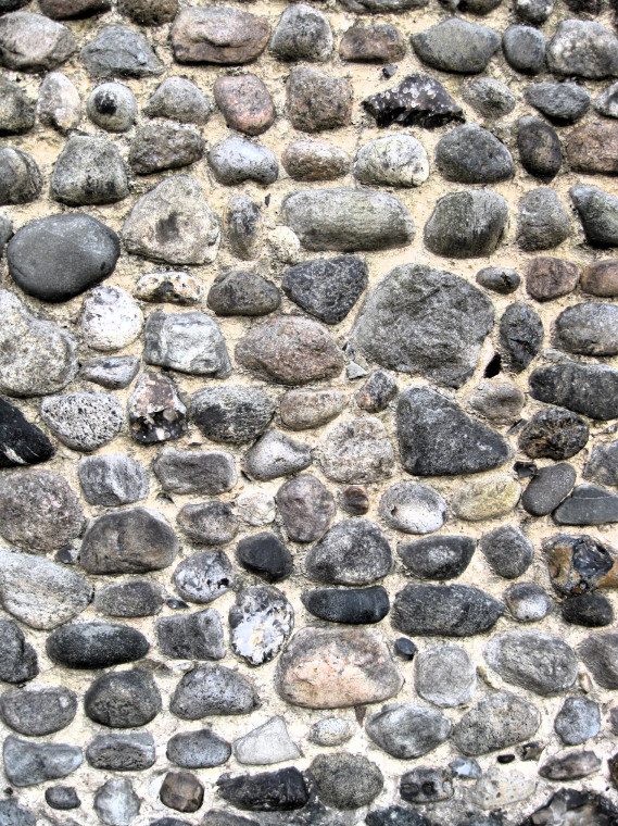 Mistley Exotic Cobbles Wall Copyright: William George