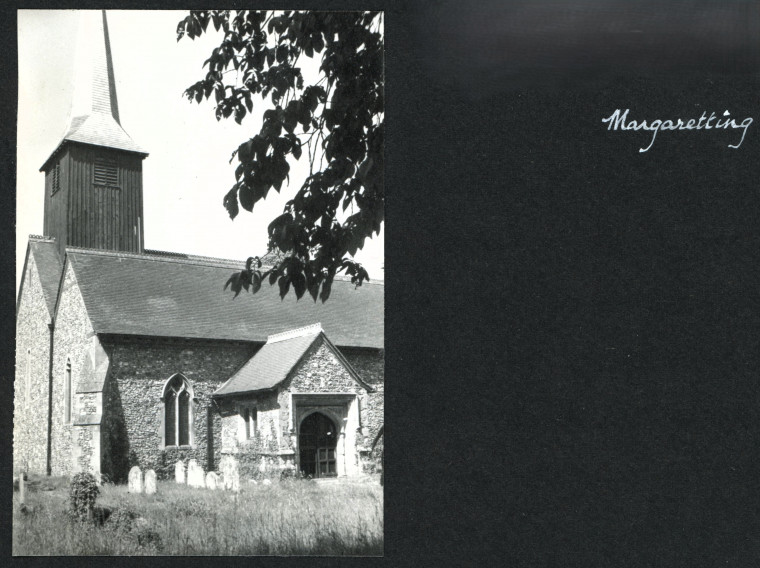 Margaretting Church Porch Photograph Album 1955 Copyright: Photograph Album