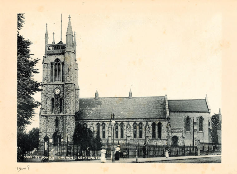 Leytonstone St John Church 1900 Copyright: William George