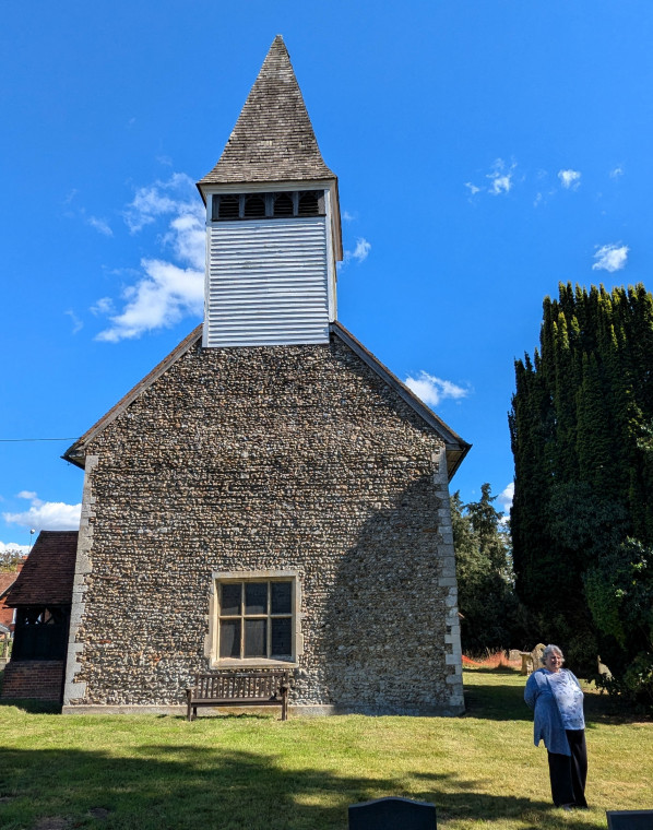 Wakes Colne Church West Face 13 September 2024 Copyright: William George