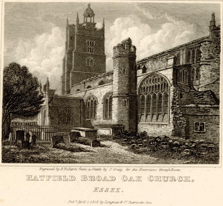 Hatfield Broad Oak Church 1819 Copyright: William George