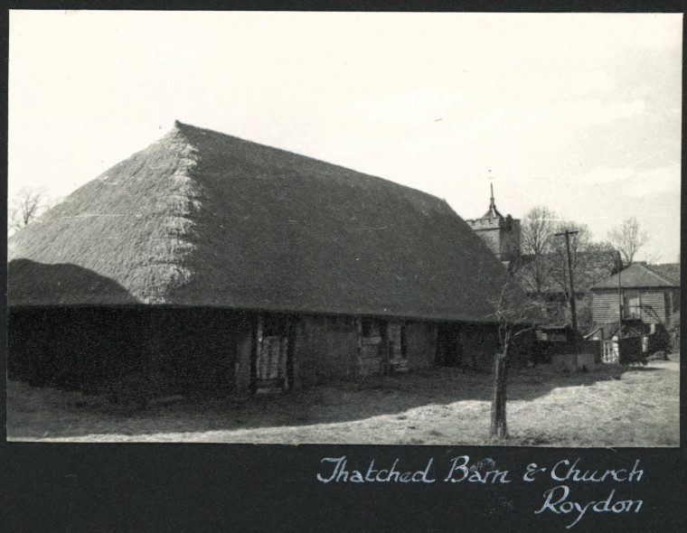 Roydon Thatched Barn and Church Photograph Album 1955 Copyright: Photograph Album