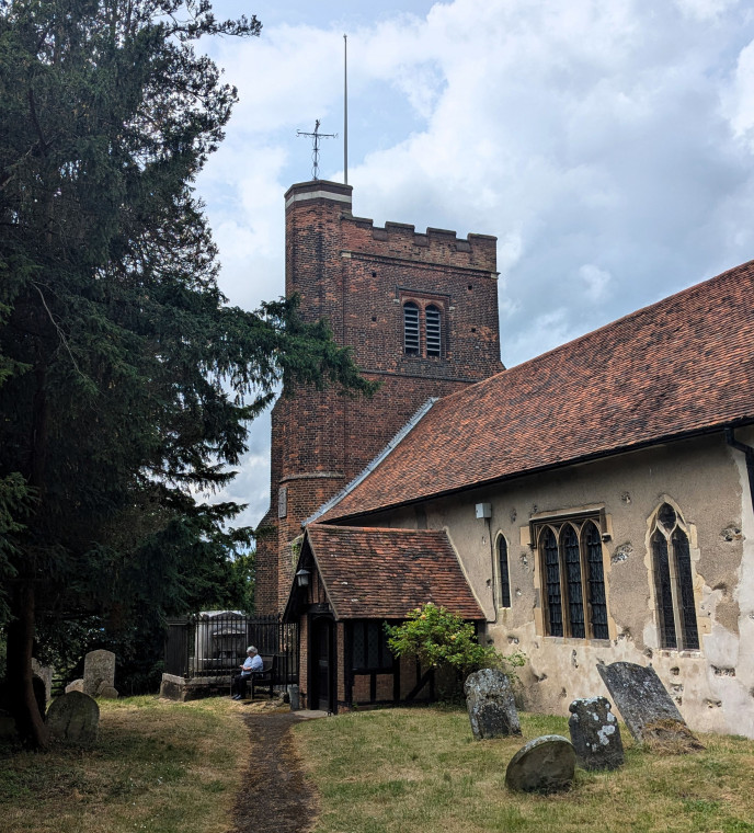 Nazeing Church West Tower 5 July 2024 Copyright: William George